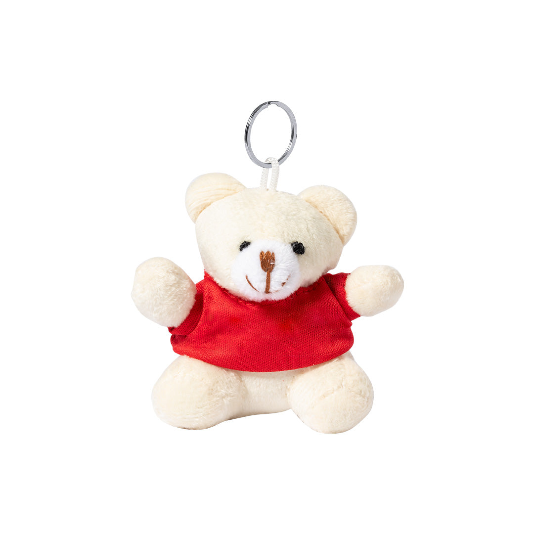 Sleutelhanger Teddy Tedchain oranje onbedrukt