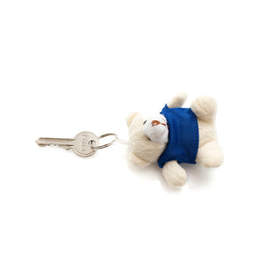 Sleutelhanger Teddy Tedchain rood 1 kleur