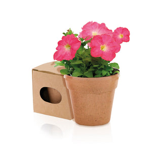 Bloempot Advert naturel onbedrukt