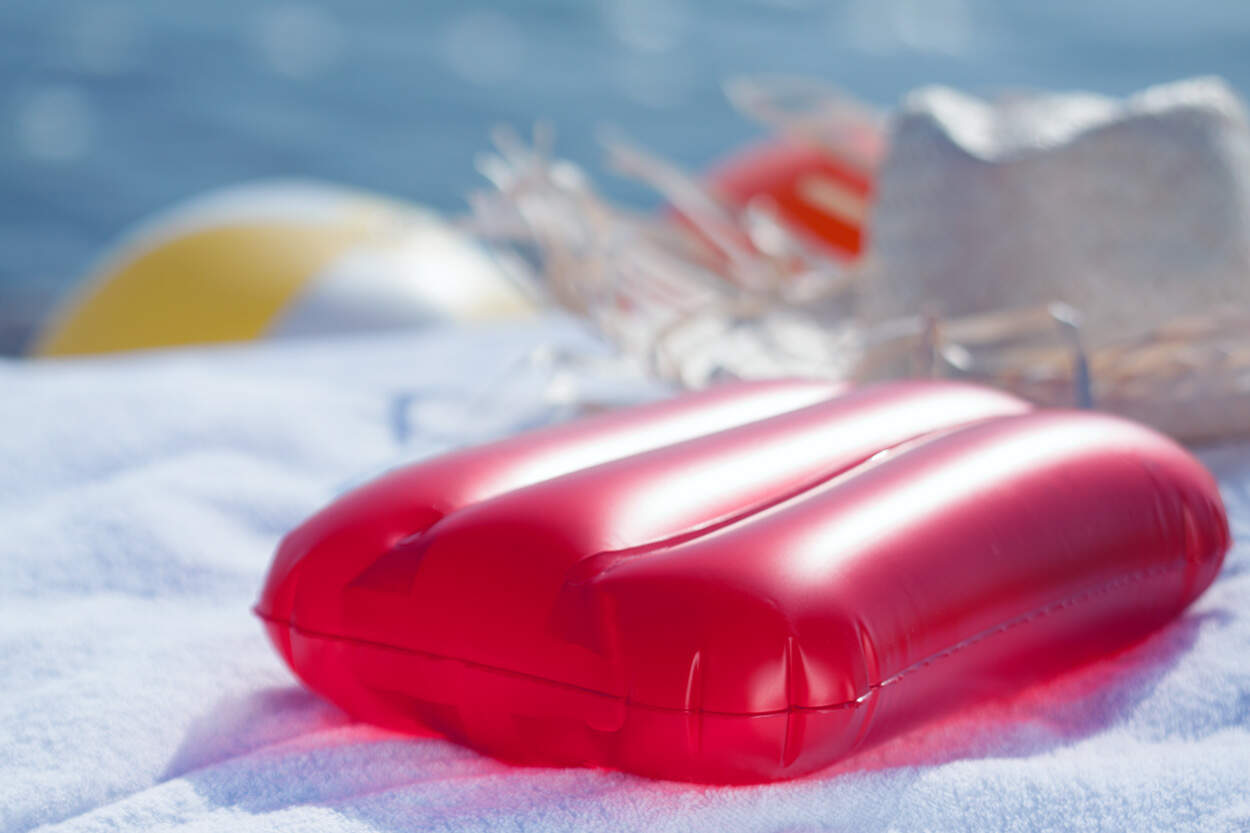 strandkussen Sunshine bedrukken