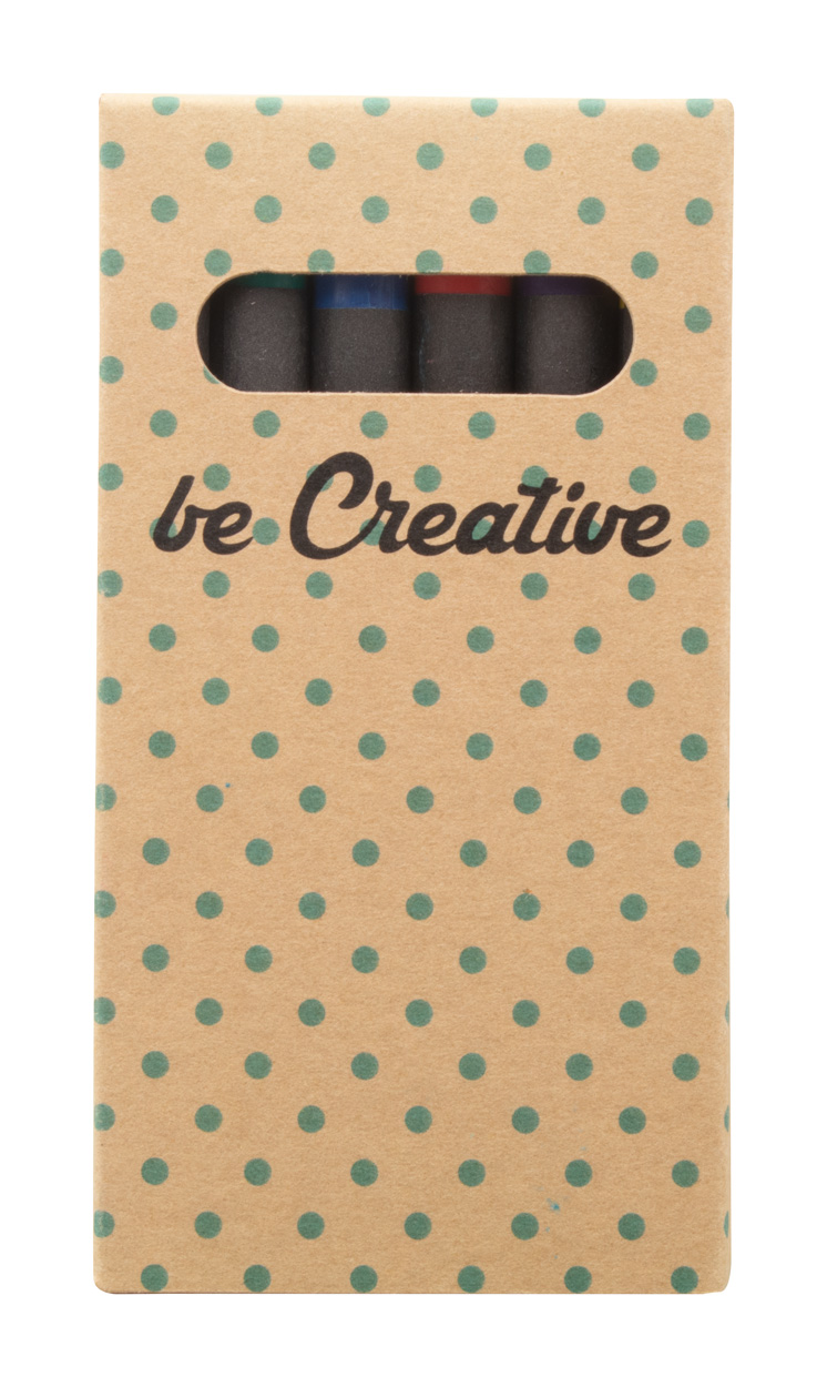 custom made 6-delige krijtset Craxon 6 Eco bedrukken