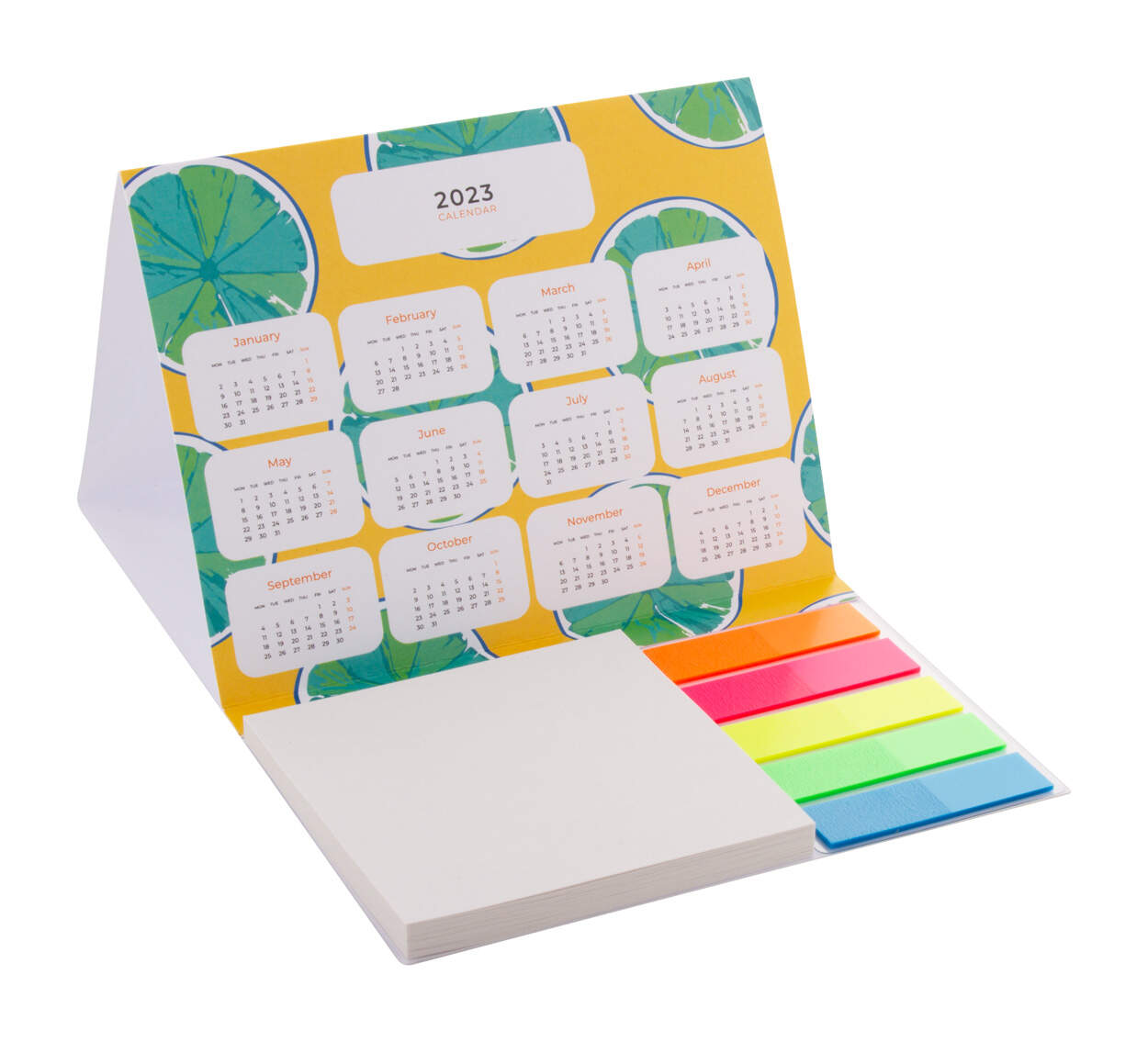 custom made kalender/ sticky notes CreaStick Combo Date sample