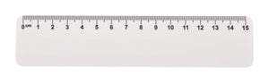 custom made liniaal, 15 cm Drawy 15 custommade onbedrukt 2541