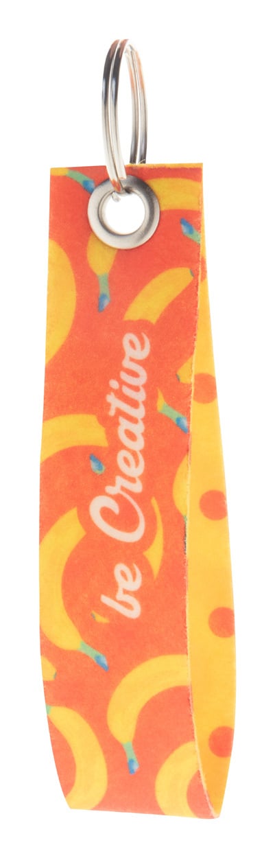 custom made sleutelhanger CreaFelt Key B bedrukken
