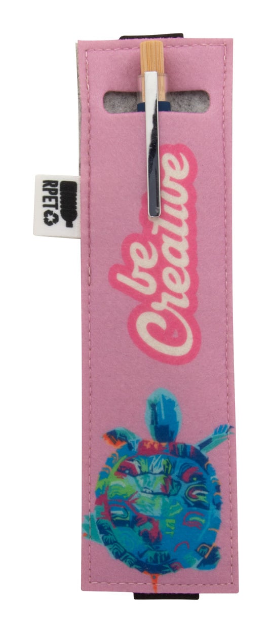 custom made pennen etui, rond CreaFelt Pen Cover 2561