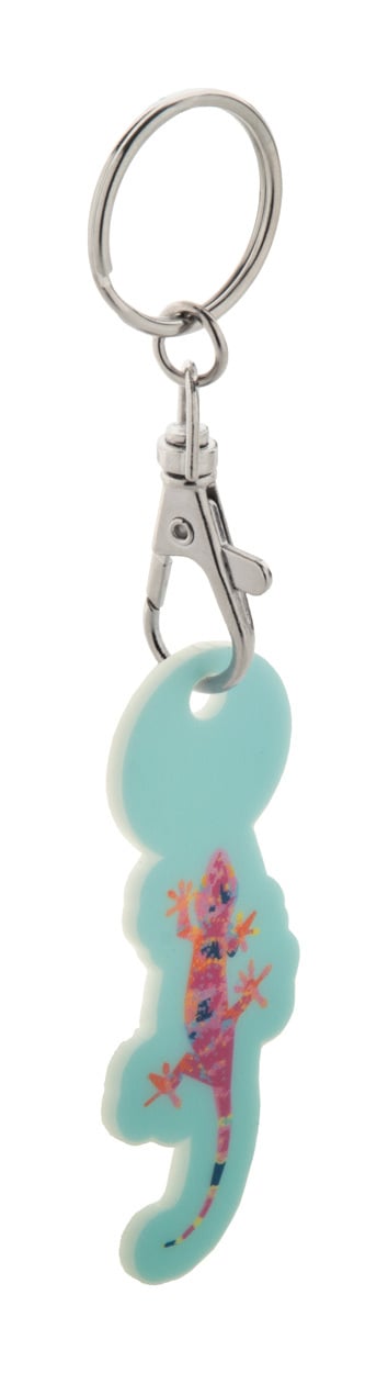 winkelwagenmuntje sleutelhanger ColoShop Creative custommade onbedrukt 13382