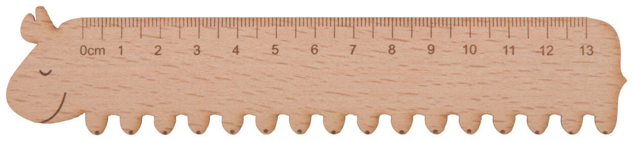 houten liniaal Looney  sample