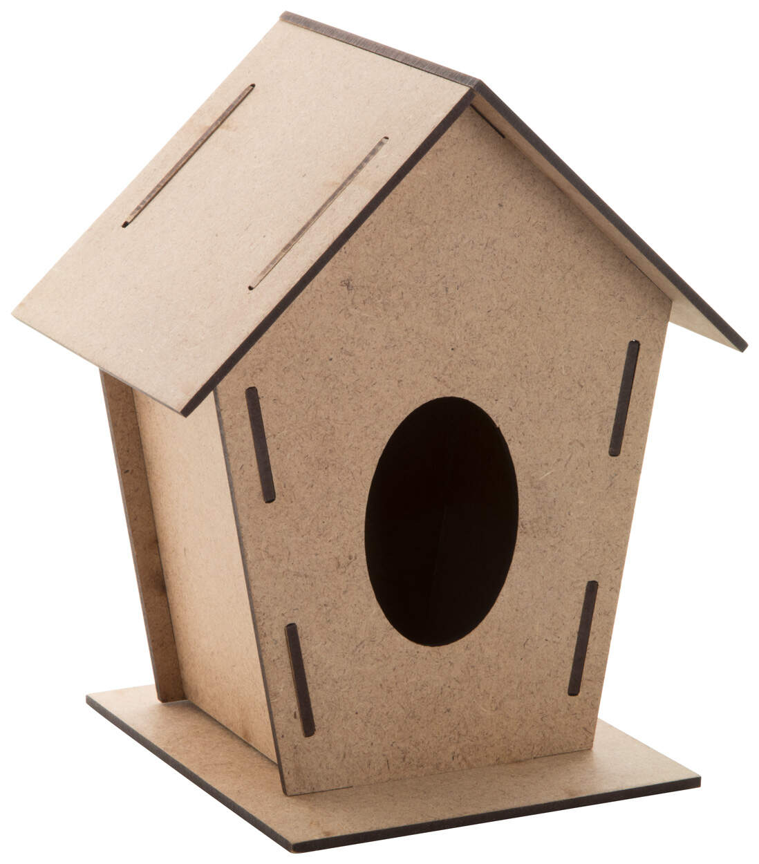 vogelhuisje Tomtit hout 2 kleuren 13065