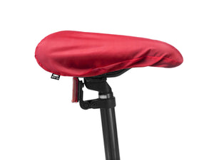 RPET fietszadelhoes Mapol rood onbedrukt 10133
