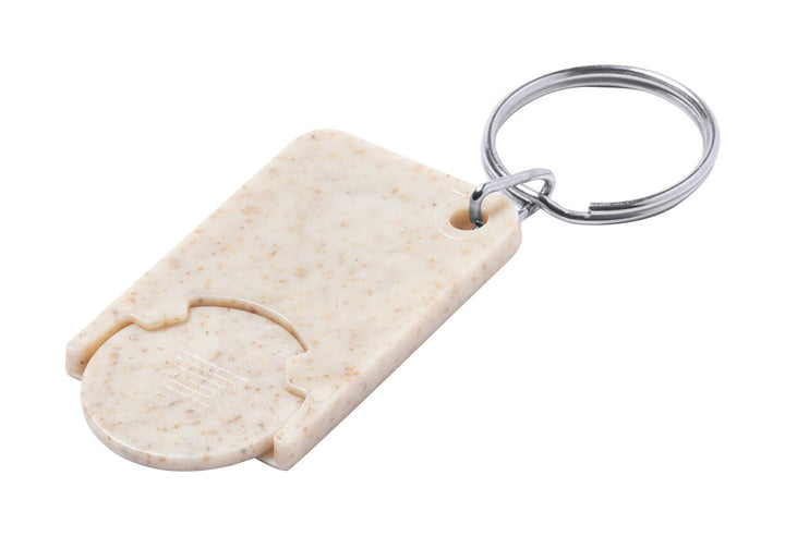 winkelwagenmuntje sleutelhanger Prook sample