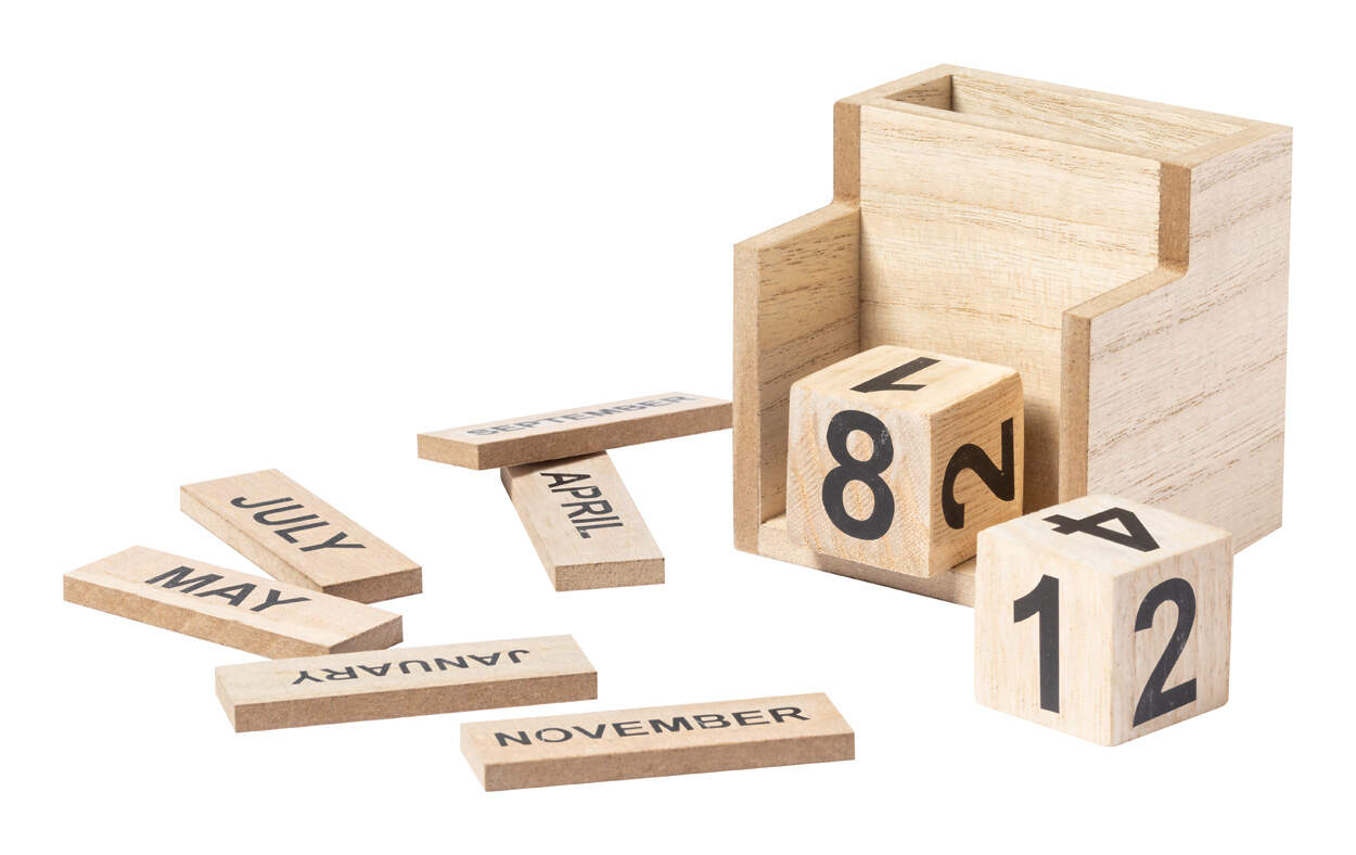 eeuwigdurende kalender pennenhouder Laorek  sample