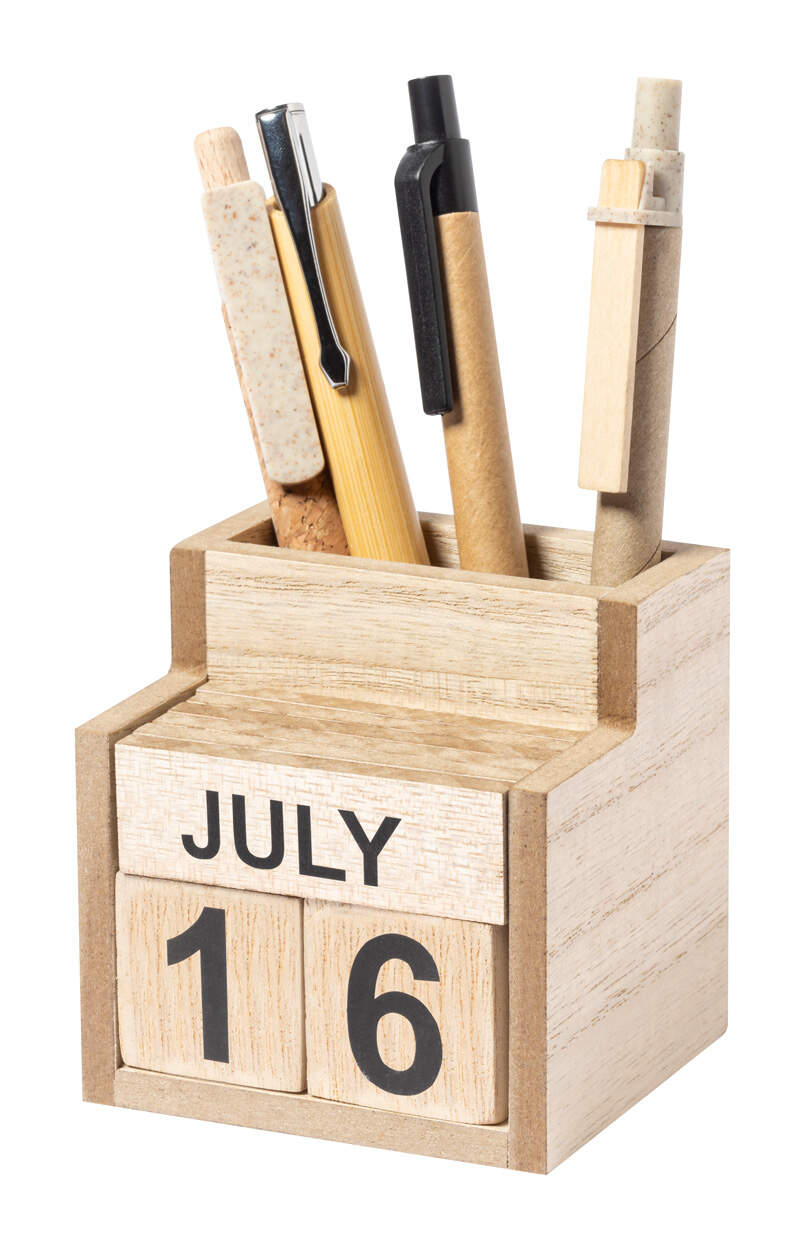 eeuwigdurende kalender pennenhouder Laorek  sample