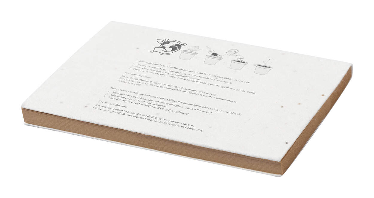groeipapier sticky notitieblok Zomek sample