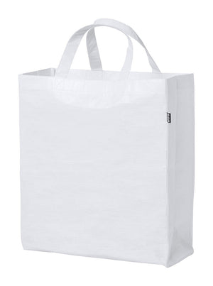 RPET-boodschappentas Okada wit 2 kleuren 10321
