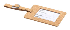 bagagelabel Dastin beige onbedrukt 1041
