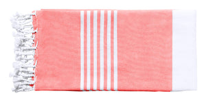 Hamamdoek Makaha rood onbedrukt 4813