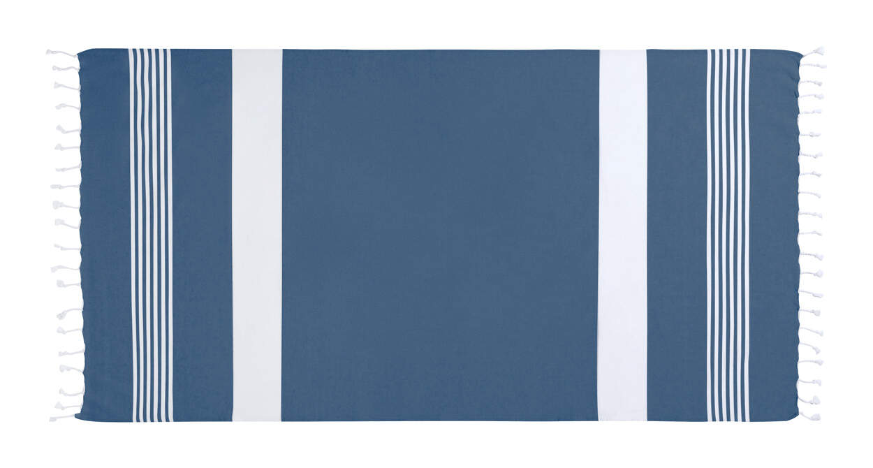 Hamamdoek Makaha blauw 2 kleuren 4801
