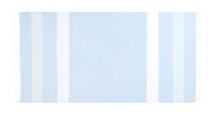 Hamamdoek Makaha lichtblauw 2 kleuren 4810