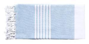 Hamamdoek Makaha lichtblauw onbedrukt 4811