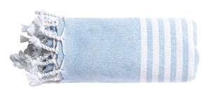 Hamamdoek Makaha lichtblauw 1 kleur 4809