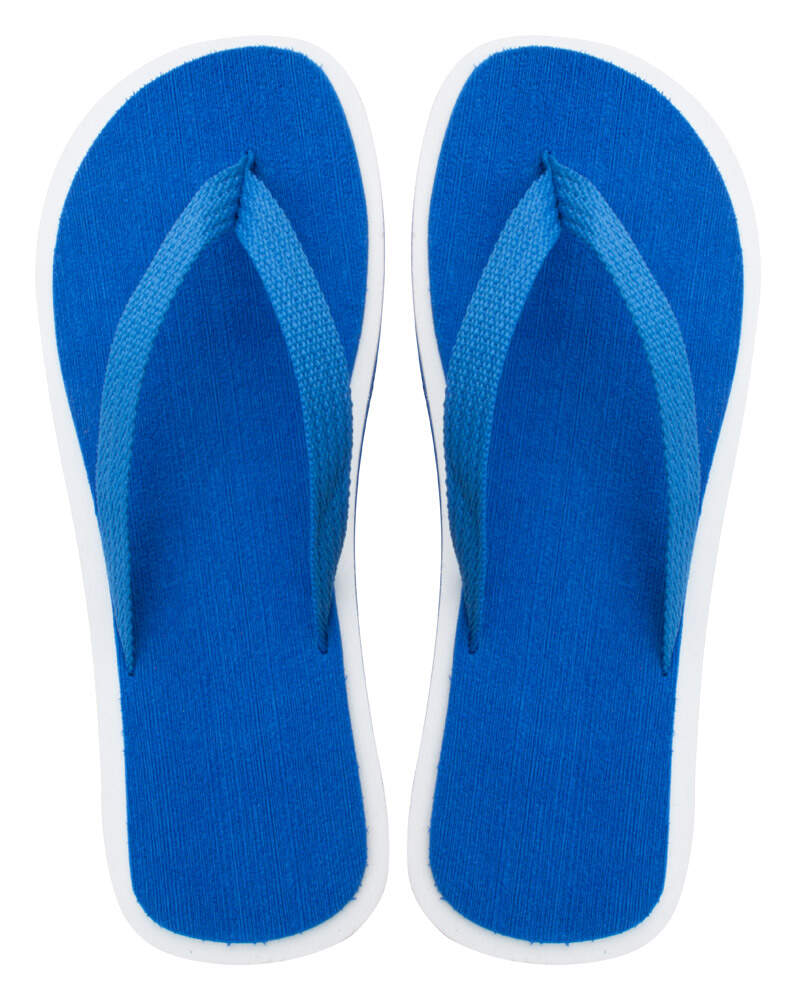 strand slippers Cayman oranje onbedrukt 11975