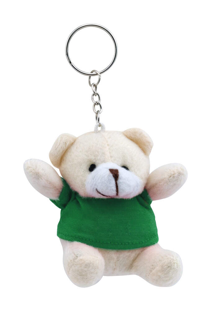 sleutelhanger Teddy rood onbedrukt 11533