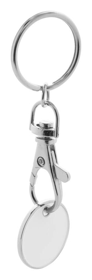 sleutelhanger Euromarket wit 2 kleuren 11334