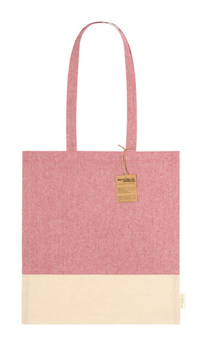 katoenen shopper Skadi beige onbedrukt 5897