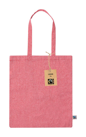 Fairtrade boodschappentas Lazar beige onbedrukt 3697