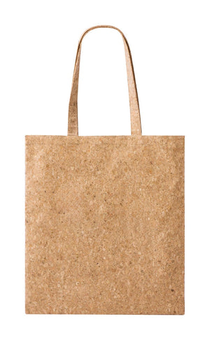 kurken boodschappentas Lyrixon beige onbedrukt 6836