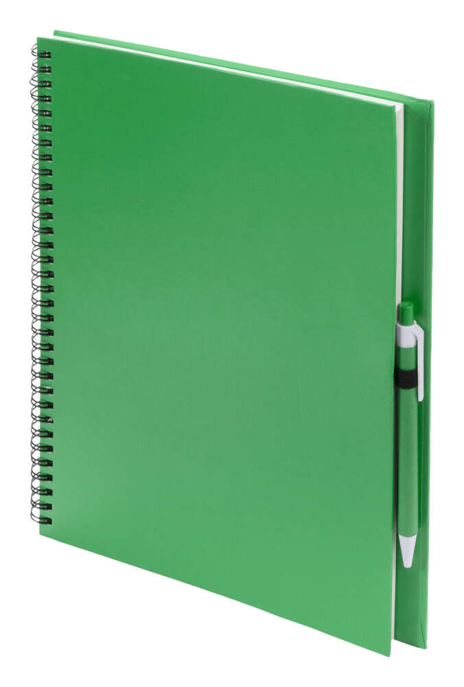 notitieboek Tecnar wit 2 kleuren zd 8419
