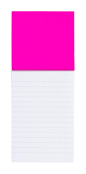 magnetisch notitieblok Sylox geel 4 kleuren 7488