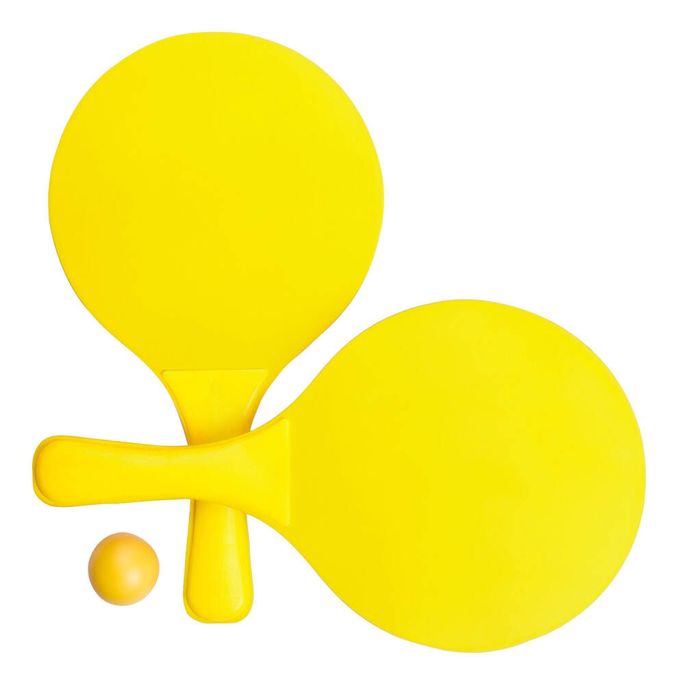 strand tennis set Faluk wit 2 kleuren 12002