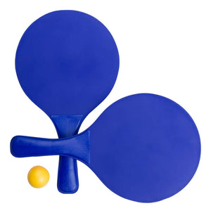 strand tennis set Faluk geel 2 kleuren 11998