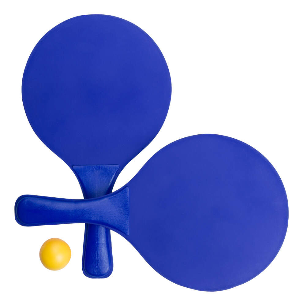 strand tennis set Faluk geel 2 kleuren 11998