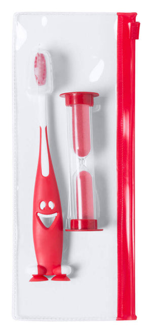 tandenborstel set Fident geel 1 kleur zd 12294
