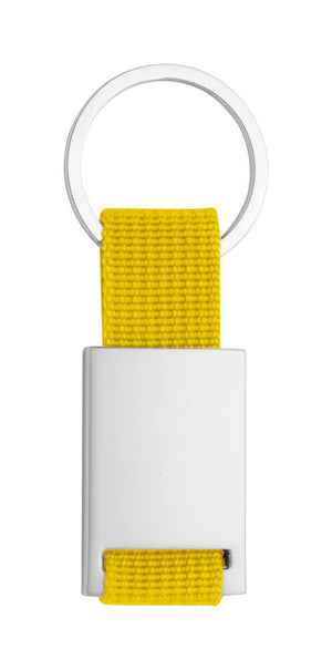 sleutelhanger Yip wit onbedrukt 11586