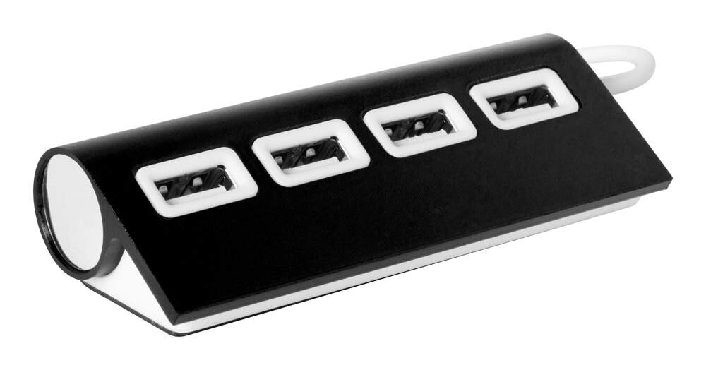 USB hub Weeper blauw Graveren 12752