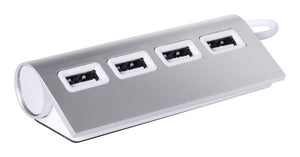 USB hub Weeper blauw onbedrukt 12753