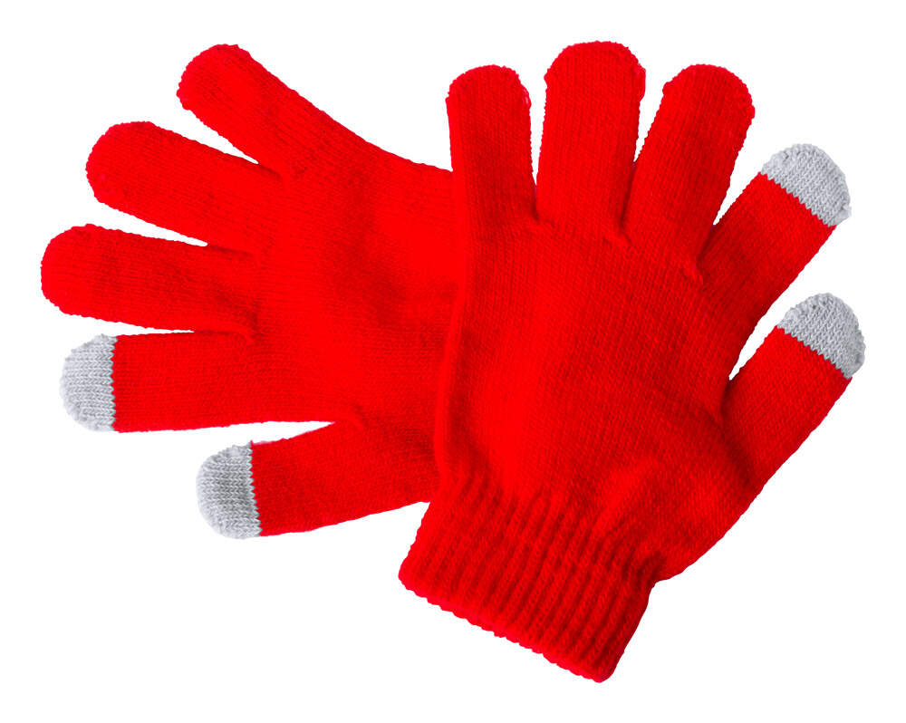 touch screen handschoenen voor kinderen Pigun geel 2 kleuren 12608