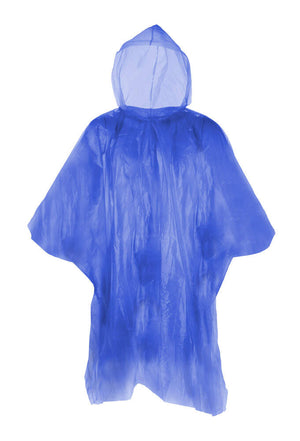 poncho Remo geel onbedrukt 9542