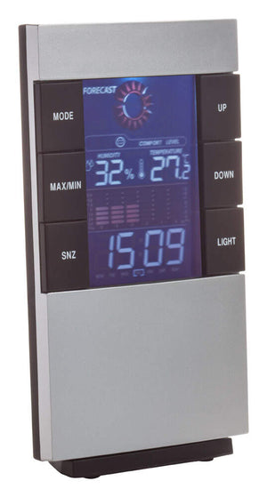 weerstation California zilver 2 kleuren 13318
