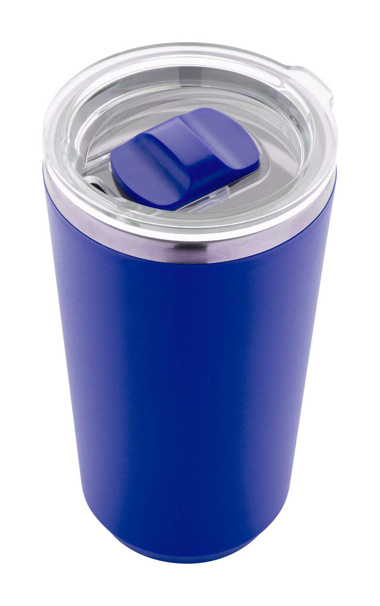 thermosbeker Lungogo zwart Full colour 12488