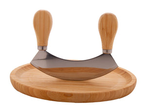 kruiden snijset Tabbouleh hout 2 kleuren 6788