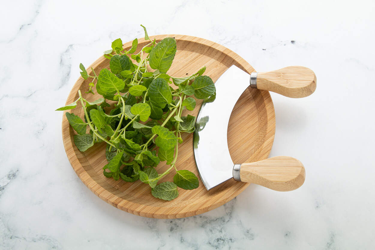 kruiden snijset Tabbouleh sample