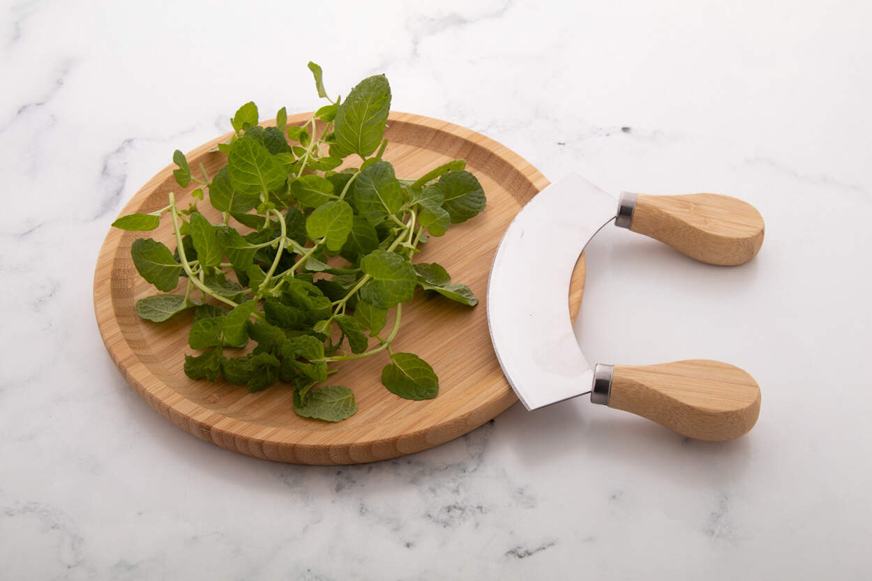 kruiden snijset Tabbouleh sample
