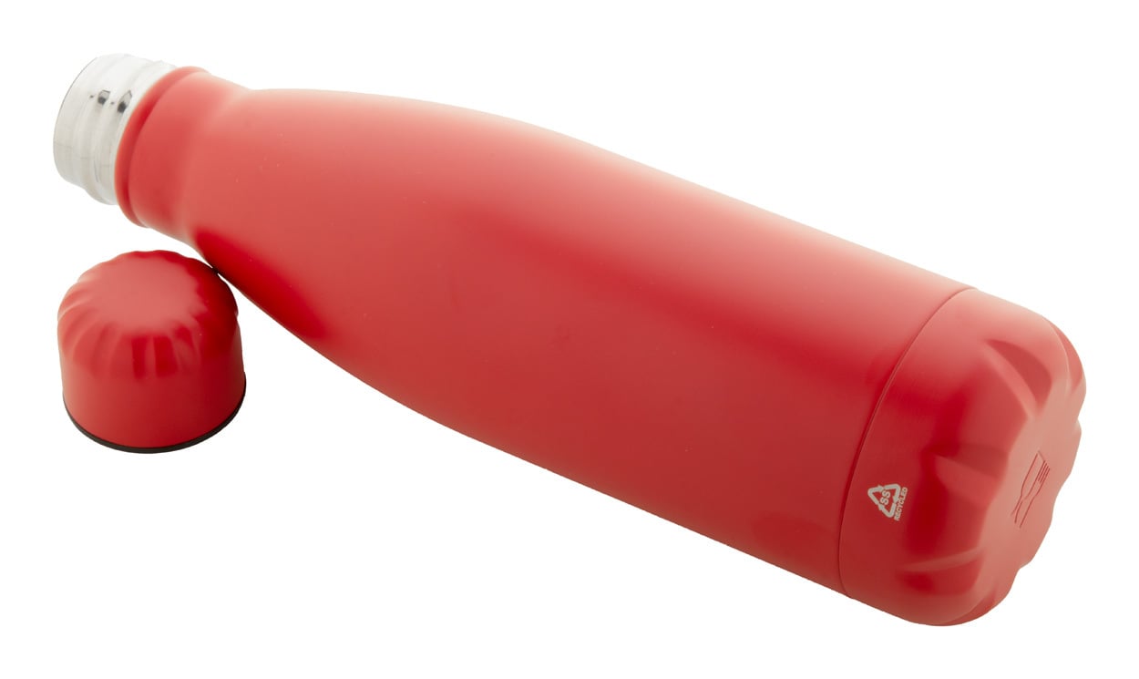 gerecyclede roestvrijstalen fles Refill sample