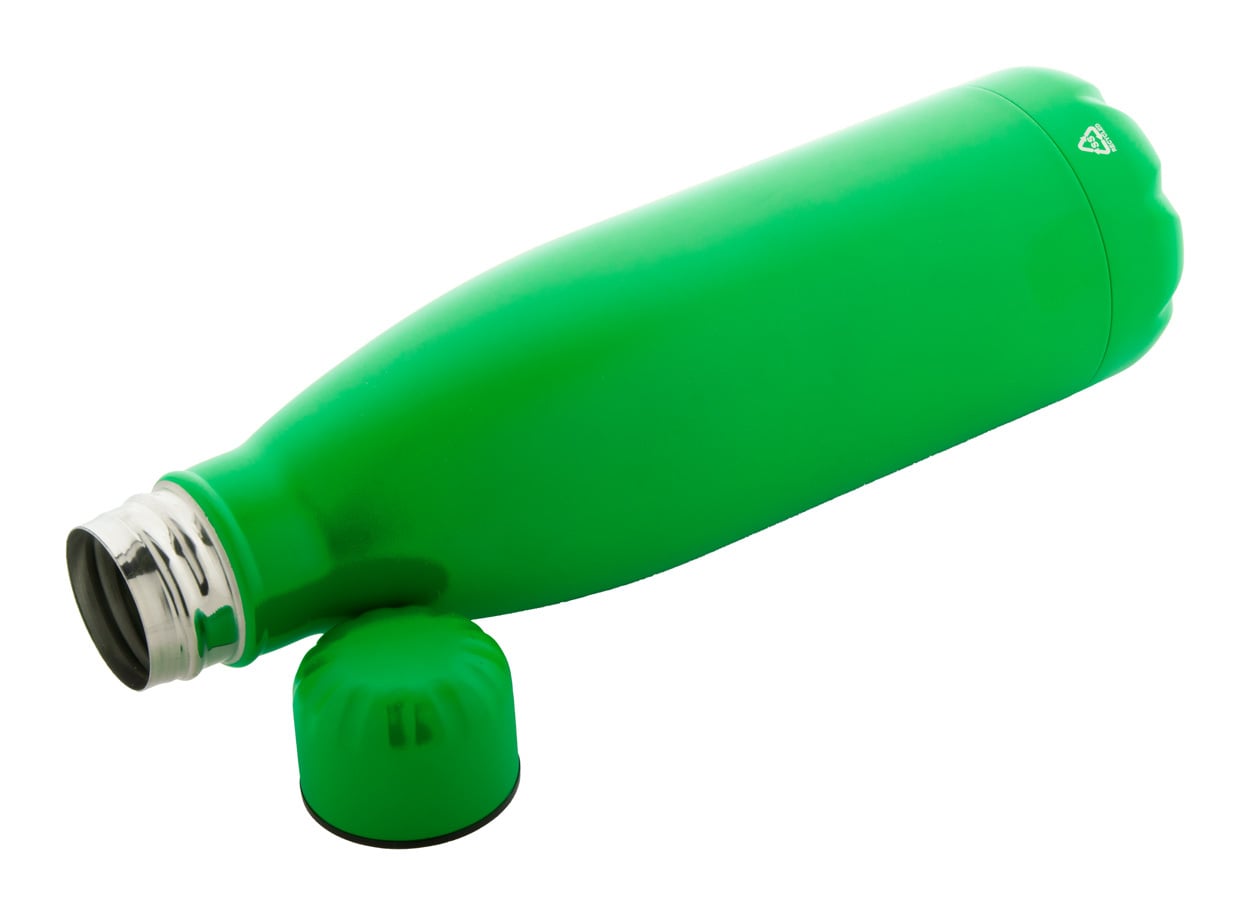 gerecyclede roestvrijstalen fles Refill sample