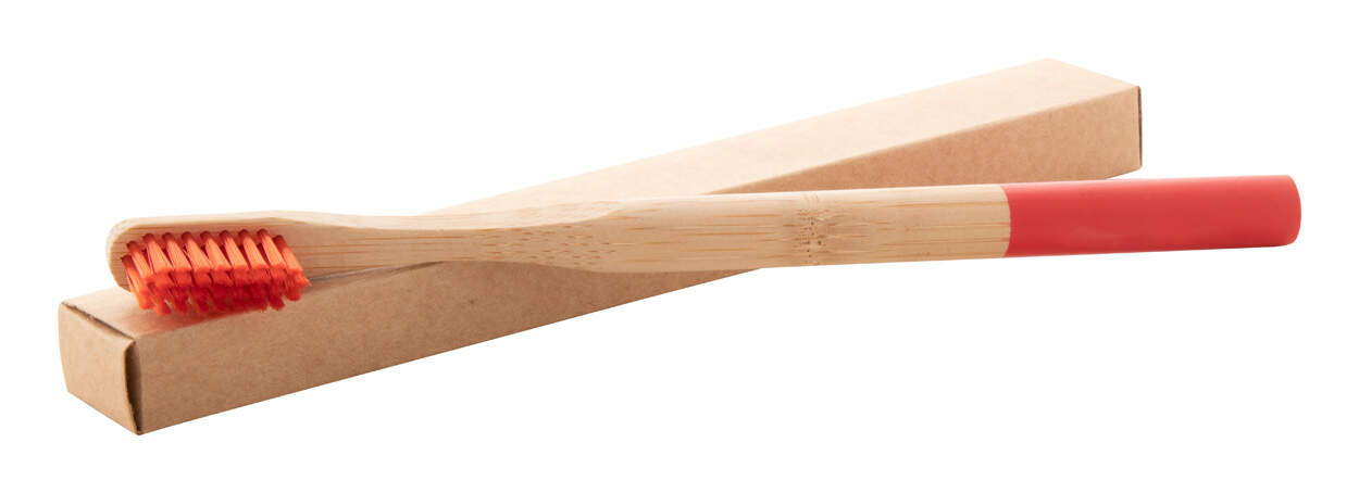 bamboe tandenborstel ColoBoo geel 1 kleur tp 1271