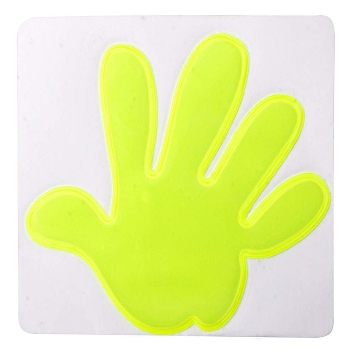 reflector sticker hand Astana bedrukken